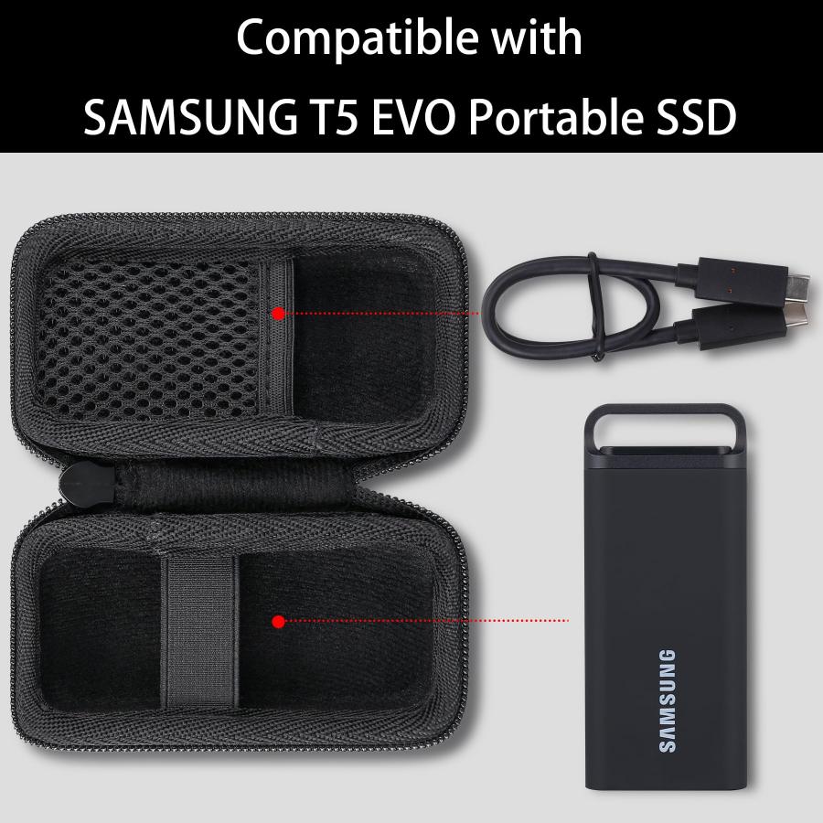 外付けハードディスク・ドライブ Samsung Portable SSD T5 EVO 8TB SSD Amazon | Samsung Portable SSD T5 EVO 8TB USB 3.2 Gen.1 読み取り