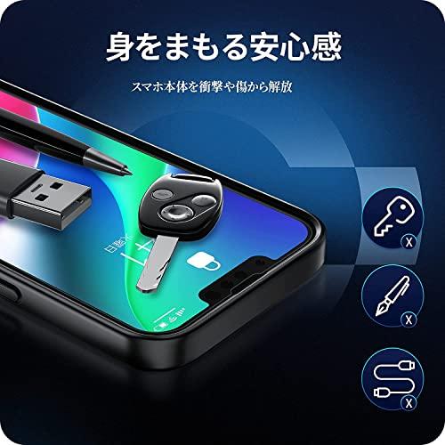 NIMASO ガラスフィルム iPhone 13 Pro 用 / iPhone13 強化 ガラス 液晶