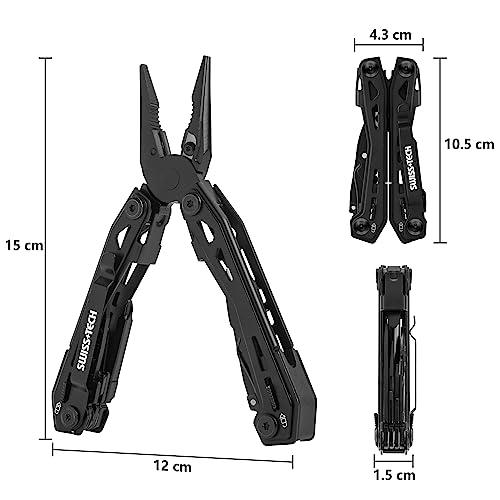 Swiss+Tech 多機能ペンチ アウトドアマルチツール マルチプライヤー . 楽天市場】SWISS+TECH マルチツール 多機能ペンチ 万能 マルチ