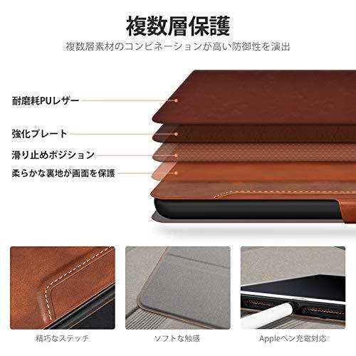 Antbox iPad Air3 ケース/iPad Pro 10.5 ケース Apple Pencil収納 高級