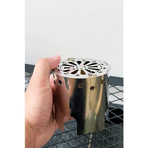EnHike ランタンウォーマー オイルランタン用 ゴトク キャンプ 組立式