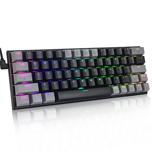 GTRacing メカニカルキーボード青軸　付属品あり　ゲーミングキーボード Amazon | GTRACING ゲーミングキーボード テンキーレス 青軸