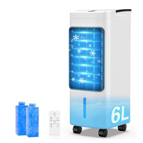 冷風機 冷風扇 【2025年新登場＆6L大容量＆3段階風量切替】 Tophappy 冷風扇 冷風機 新登場＆6L大容量＆3段階風量切替冷風