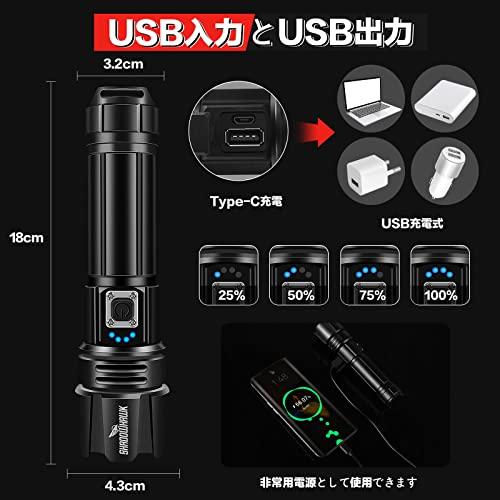 懐中電灯 かいちゅうでんとう led 強力 軍用 最強 Shadowhawk 81nPtpRPA8L._UF350,350_QL50_.jpg