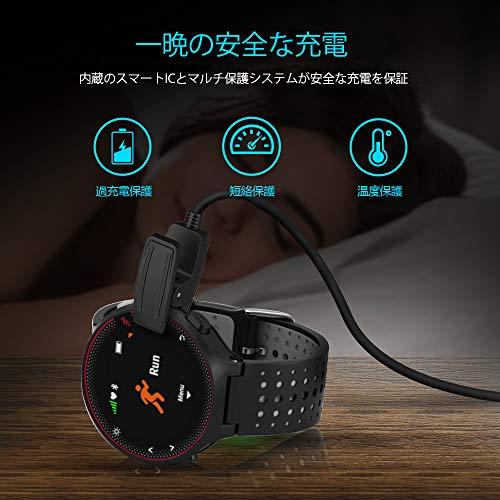 TUSITA 1M 充電ケーブル 対応 ガーミン 充電器 Garmin ForeAthlete