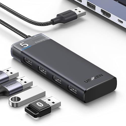 UGREEN USB3.0 ハブ USB ハブ スリム設計 4ポート 軽量 5Gbps高速データ転送 バス/セルフパワー USB C充電 USB｜ebisstore333｜09