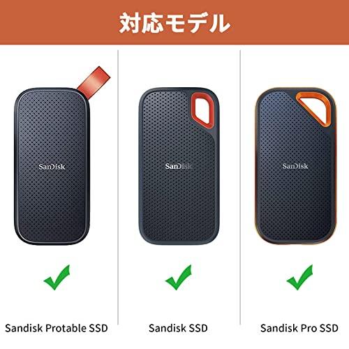 Yinke ケース SanDisk SSD/SanDiskポータブルSSD Portable Extreme PRO