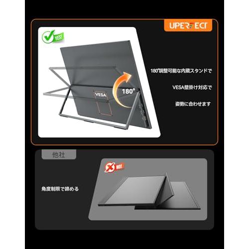 モバイルモニター 18.5インチ 120Hz UPERFECT 収納ケース付き モバイルモニター 18.5インチ 120Hz ゲーミングモニター UPERFECT 収納
