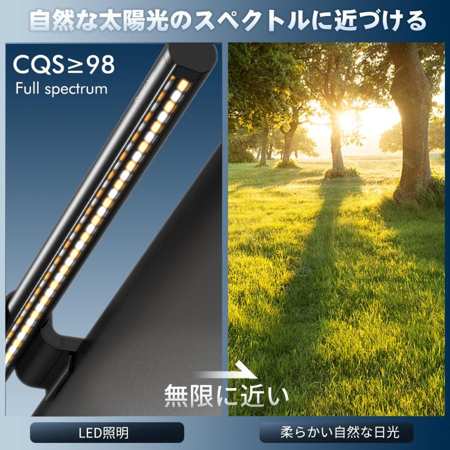 Quntis モニターライト USBライト 51cm バックライト 無線リモコン搭載