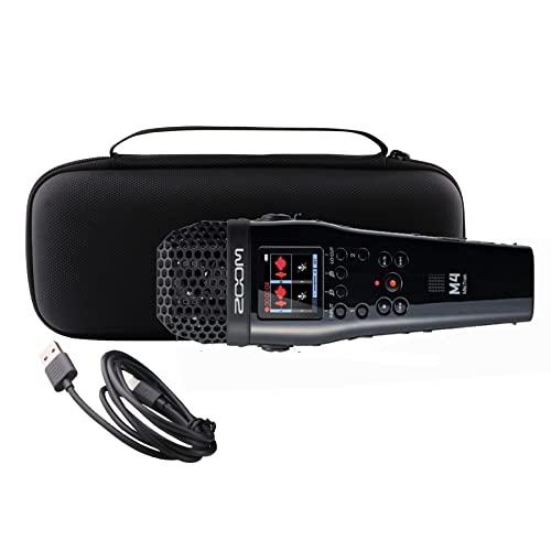 WERJIA 収納ケース対応 ZOOM（ズーム ）M4/M3 ラックレコーダー マイク