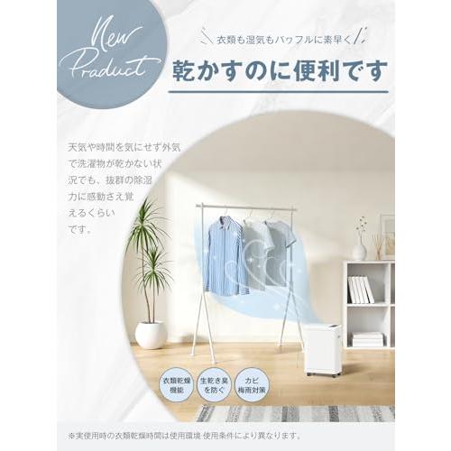 Boweer 除湿機 コンプレッサー式 衣類乾燥 12/L日 強力除湿 30畳 部屋