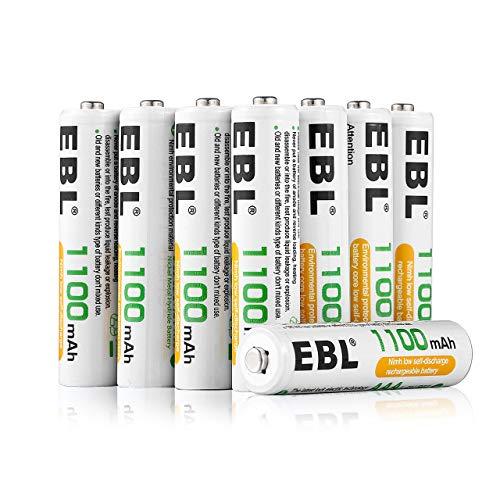 EBL 単4充電池 充電式 ニッケル水素充電池 8本入り 高容量充電池