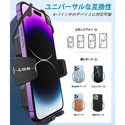 woleyi フィットネスバイク スマホ ホルダー グースネック エアロ