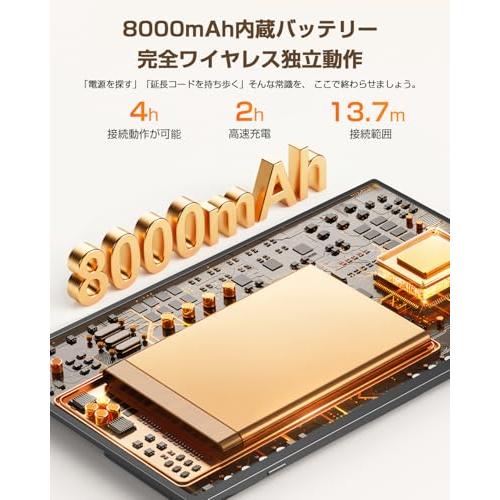 ワイヤレス モバイルモニター 15.6インチ FHD1080P UPERFECT モバイル
