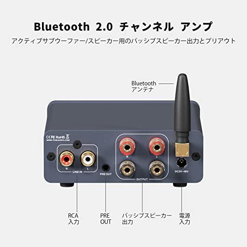 Fosi Audio BT20A Pro 300W x2 TPA3255 Bluetooth 5.0 パワーアンプ