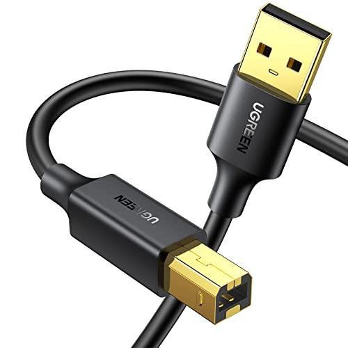 UGREEN プリンターケーブル USBケーブル abタイプ プリンター配線 1.5M