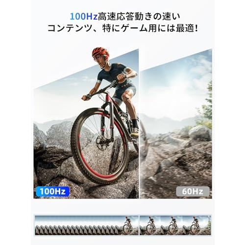 KEEPTIME モバイルモニター 23.8インチ 1080P 100HZ 非光沢画面