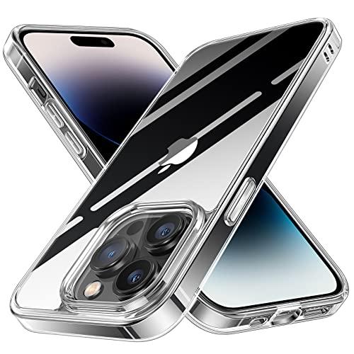 NIMASO ケース iPhone 14 Pro Max 用カバー 背面強化 ガラス 側面