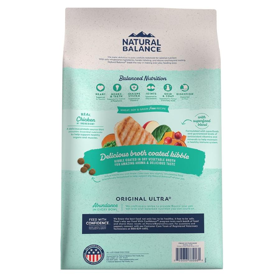 Natural Balance ULTRA 鶏肉＆サツマイモ 10.9kg