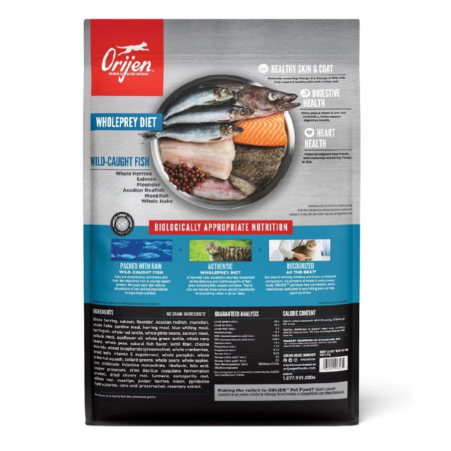 ORIJEN（オリジン） シックス 6 フィッシュ [直輸入] キャットフード