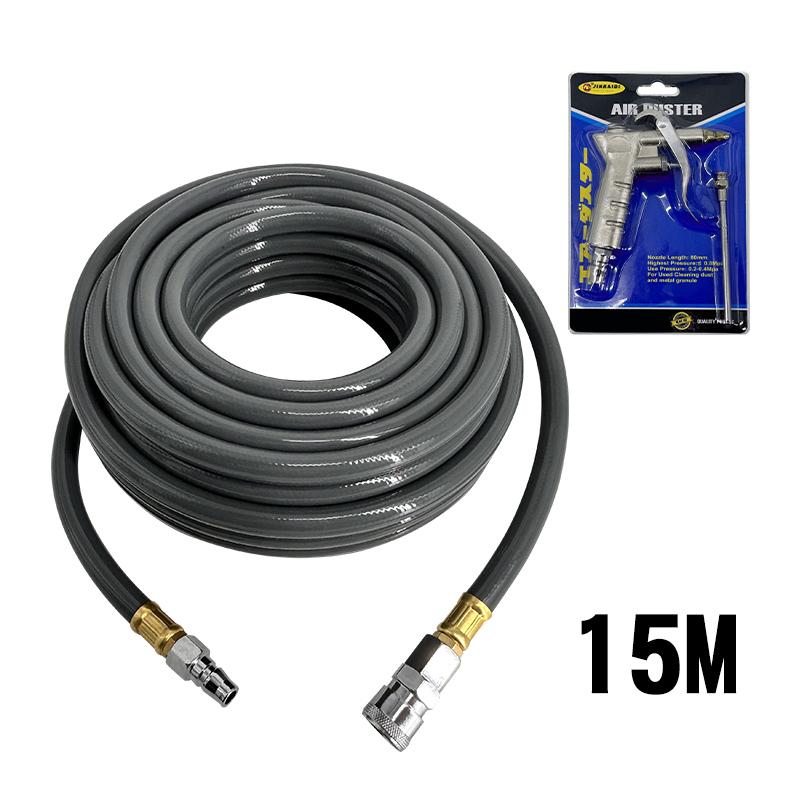 RAKU 爆買 ソフトエアホース エアーホース 10M 15M 内径9.5x外径15mm