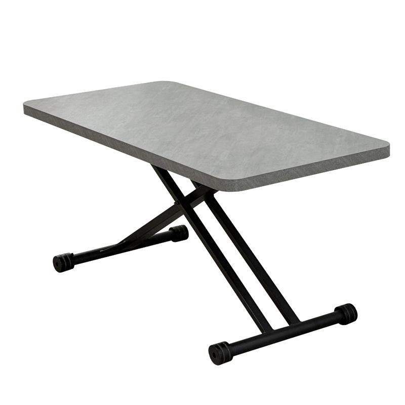 RAKU 昇降式テーブル デスク 折り畳み ガス圧昇降式 無階段調整 幅