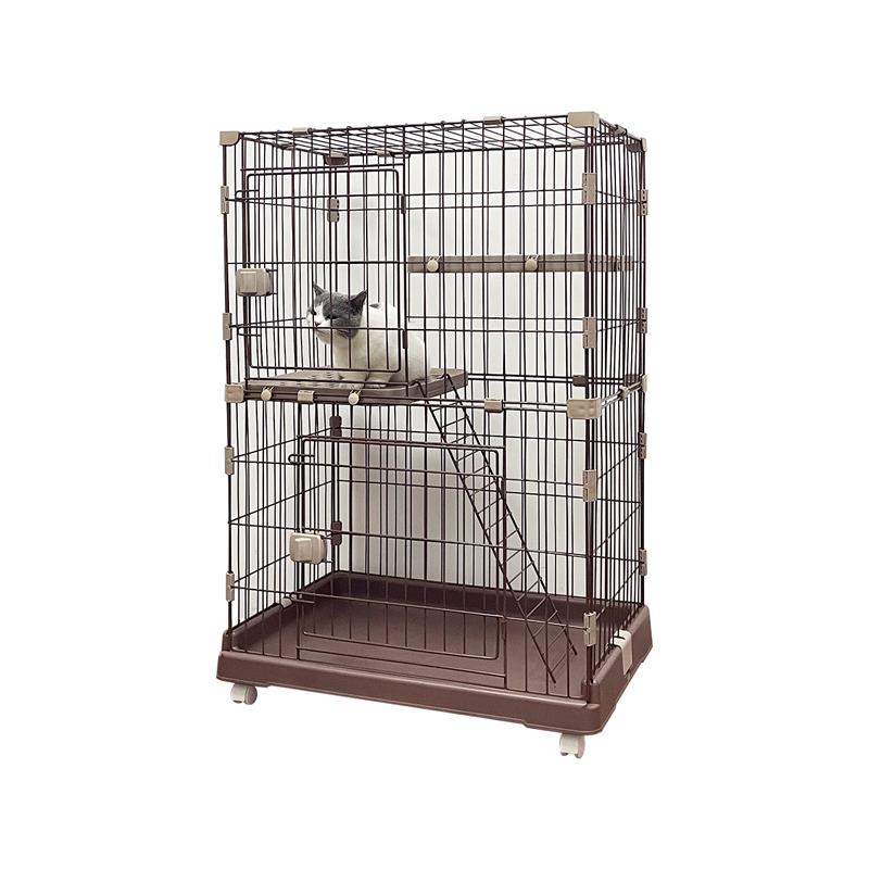 RAKU 猫ケージ 大型 キャットケージ 猫ハウス 1段 2段 3段 RAKU 猫ケージ 大型 キャットケージ 猫ハウス 1段 2段 3段