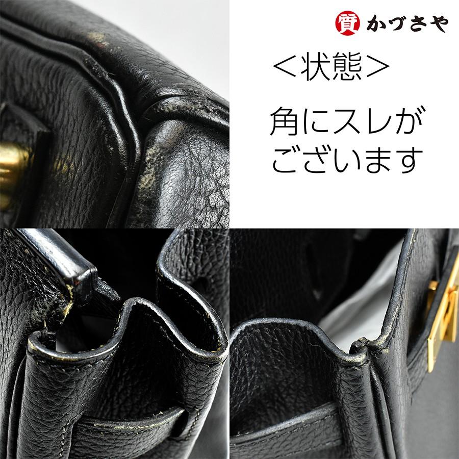 Birkin HERMES エルメス バーキン30 黒 ゴールド金具 トリヨン