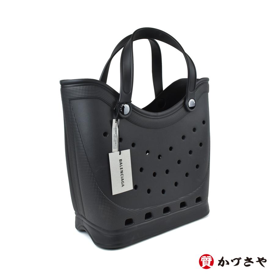 BALENCIAGA　バレンシアガ　クロックスコラボ　ラバー トートバッグ　ラバーバッグ　ブラック | BALENCIAGA | 03
