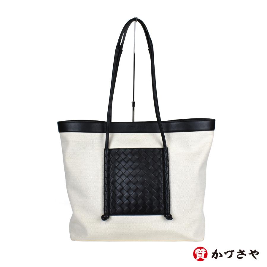 BOTTEGA VENETA　ボッテガ  ヴェネタ　ポルテッロ　トートバッグ　キャンバス | BOTTEGA VENETA
