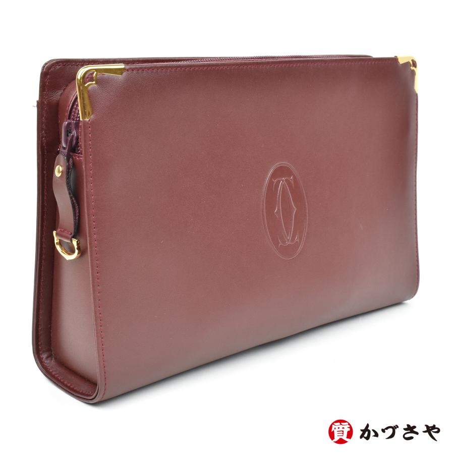 MUST DE CARTIER Cartier カルティエ マストライン クラッチバッグ