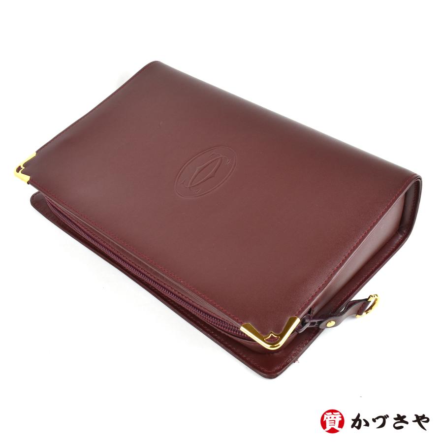 MUST DE CARTIER Cartier カルティエ マストライン クラッチバッグ