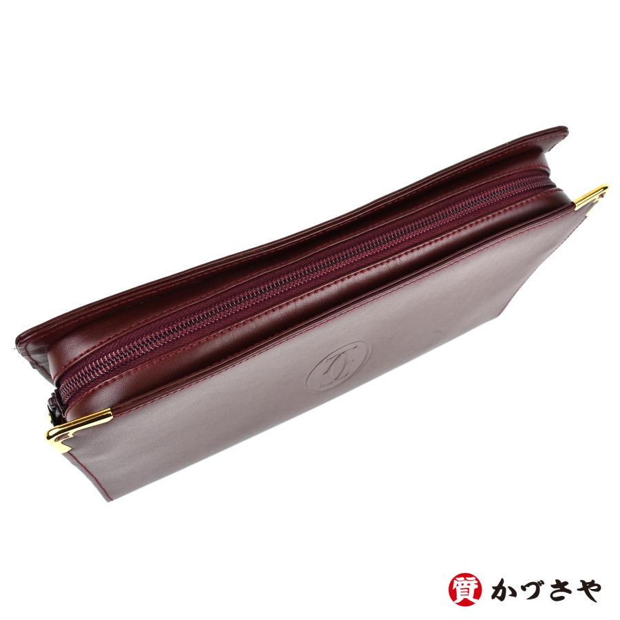 MUST DE CARTIER Cartier カルティエ マストライン クラッチバッグ