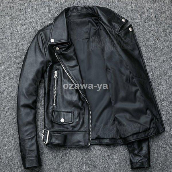 革ジャン レザージャケット レディース 本革 バイク ライダース 羊革 ダブル ショート スリムタイプ 細身 ブランド ジャケット ミリタリー レザーコート Kkriflzng0 ジャケット Windowrevival Co Nz
