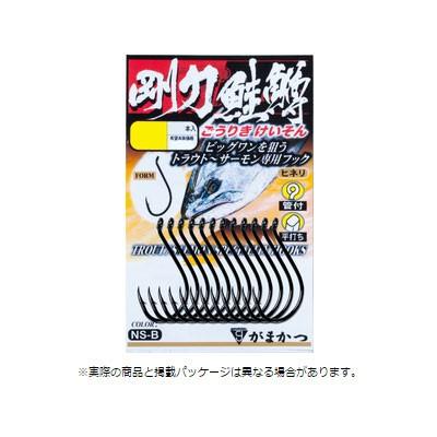 Gamakatsu（がまかつ） バラ 剛力鮭鱒(ごうりきけいそん) NSB 1/0号(20