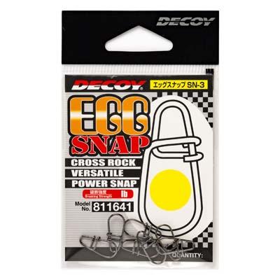 カツイチ EGG Snap (エッグスナップ) SN-3 #1.5 7個入 NS Black