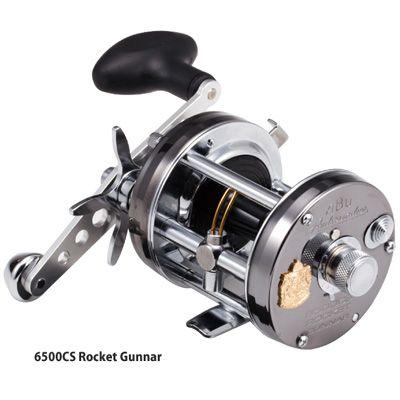 ABUGarcia 6500csrocketgunnar 両軸リール Abu Garcia アブ ガルシア アンバサダー 6500CS ロケット レッド