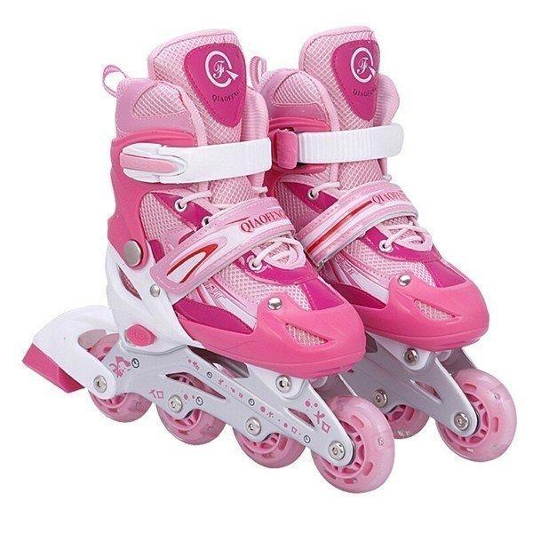 人気が高い インラインスケート ローラーブレード 子供 ジュニア用 初心者向け ローラースケート インラインスケート カラー レッド Tckaccountants Com Au