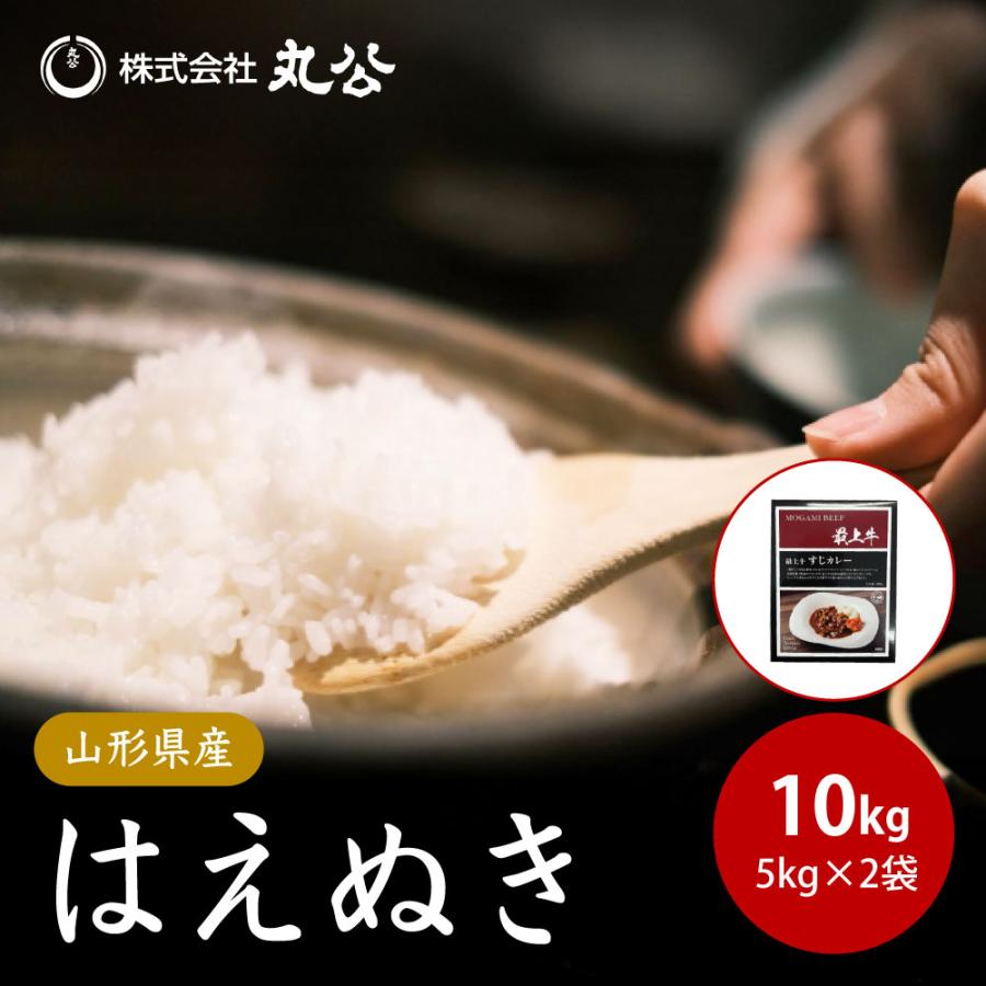 はえぬき 令和7年産 米 10kg 5kg×2袋 お米 白米 山形県産 送料無料 一 