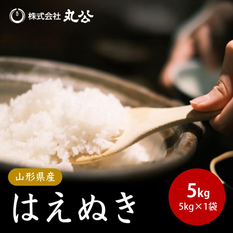 はえぬき 令和7年産 米 お米 5kg 白米 山形県産 送料無料 : 丸公ヤフー