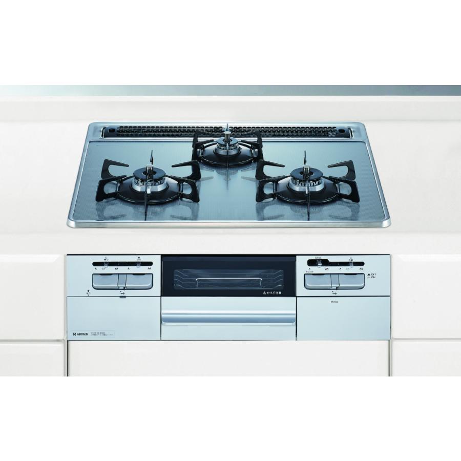 DW32Q6WTS6SV ハーマン ガスコンロ fami 無水両面焼グリル ダブル