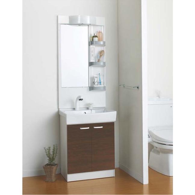 Lu602rsj 19bw1 Lum6010slh 洗面化粧台 600幅 ジャニス工業 リフレスタンド 1面鏡 キャビネット ダークウッド色 ヒーター付 Lu602rsj 19bw1 Lum6010slh Ebわーるど 通販 Yahoo ショッピング