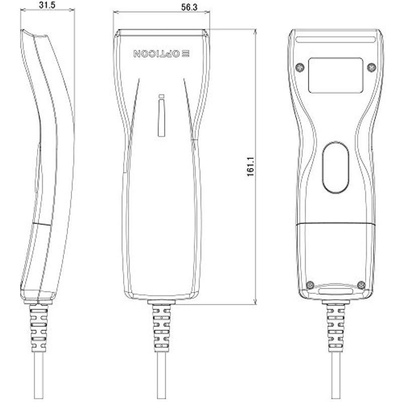 アルフ OPL-6845S-USB OPL-6845S：バーコードリーダー（ロングレンジ仕様） USB-I/F｜ebisuya-food｜04