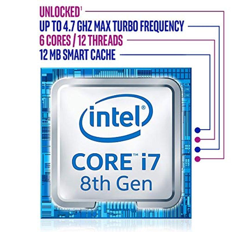 Intel CPU Core i7-8700K 3.7GHz 12Mキャッシュ 6コア/12スレッド LGA1151 BX80684I787｜ebisuya-food｜06