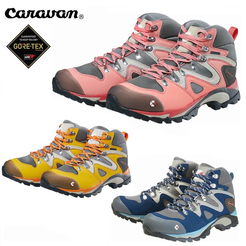 キャラバン トレッキングシューズ レディース ゴアテックス 登山靴 女性用 0010403 C4-03 (c4_03) caravan 2025継続 の商品画像