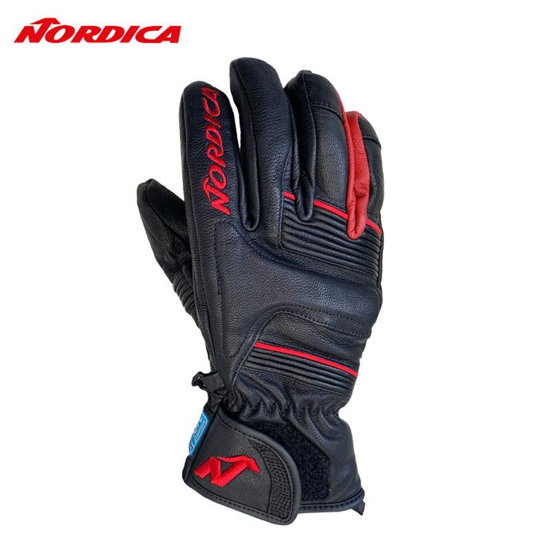 爆安プライス 与え ノルディカ スキーグローブ Glove Nordica Leather I-Touch Black 0NR1UG 手袋 アルペン 防水 スマホ対応 ACCESSORIES