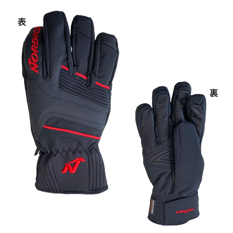 NORDICA（ノルディカ） スキーグローブ Glove Nordica Textile Black