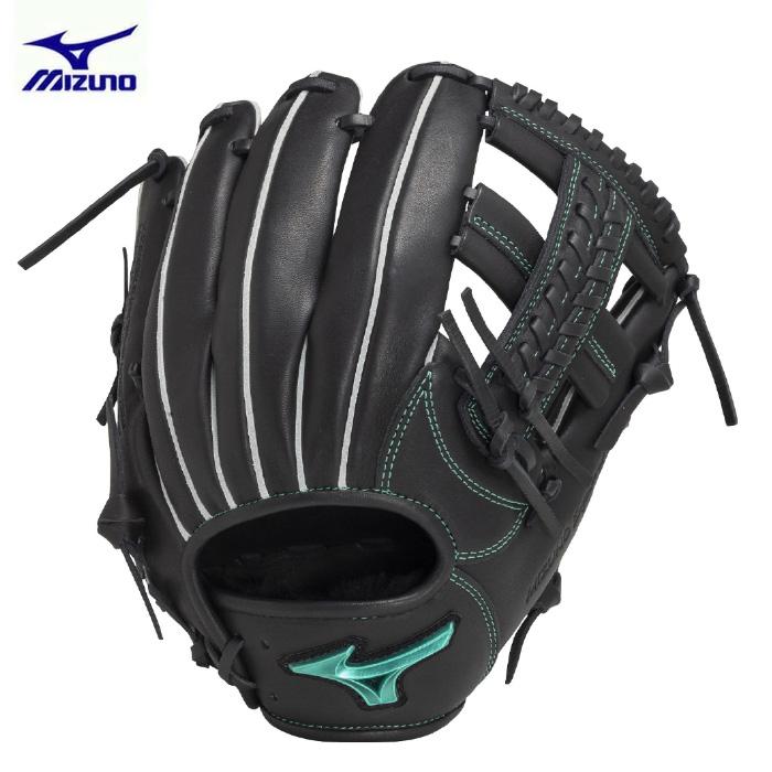 MIZUNO - Mizuno ミズノ 一般 大人用 軟式 投手 野球 グローブ グラブ MIZUNO ミズノ グローブ 大人 一般 1AJGR29507 ブラック 黒