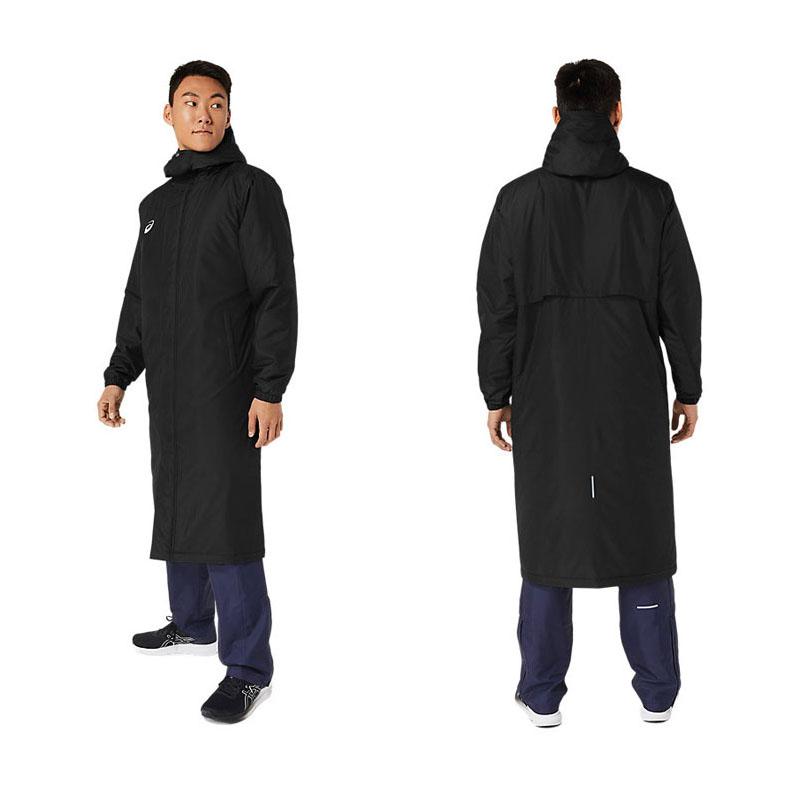 アシックス] トレ－ニングウェア 中綿ロングコート 2031D539 メンズ