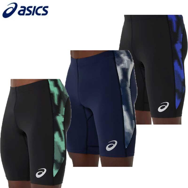ASICS（アシックス） トラックグラフィックミドルタイツ メンズ 陸上
